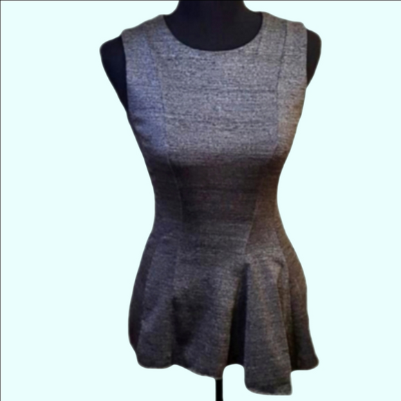H&M grey sleeveless full zip back too. Size XS. - Picture 1 of 4
